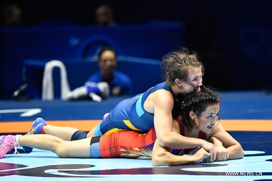 (SP)FRANCE-PARIS-WRESTLING-WORLD CHAMPIONSHIPS-WOMEN-60KG