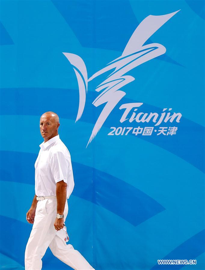 (SP)CHINA-TIANJIN-WATER POLO-FOREIGN REFEREE-13TH CHINESE NATIONAL GAMES (CN)