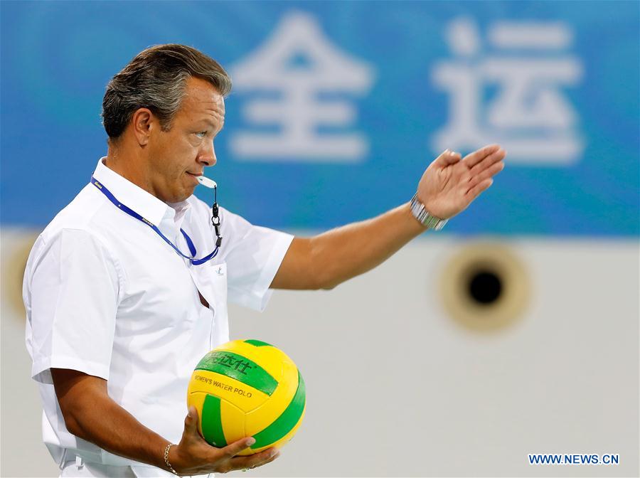 (SP)CHINA-TIANJIN-WATER POLO-FOREIGN REFEREE-13TH CHINESE NATIONAL GAMES (CN)
