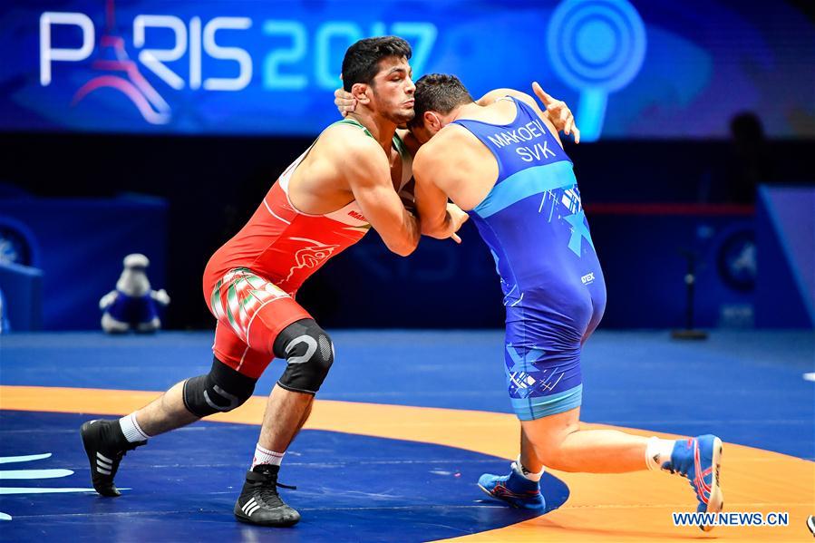 (SP)FRANCE-PARIS-WRESTLING-WORLD CHAMPIONSHIPS-FREESTYLE-86KG