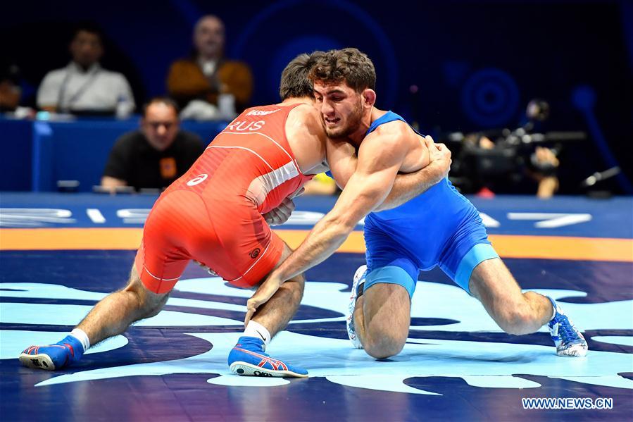 (SP)FRANCE-PARIS-WRESTLING-WORLD CHAMPIONSHIPS-FREESTYLE-61KG