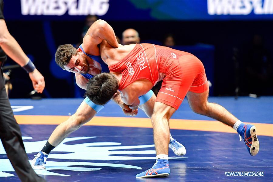 (SP)FRANCE-PARIS-WRESTLING-WORLD CHAMPIONSHIPS-FREESTYLE-61KG