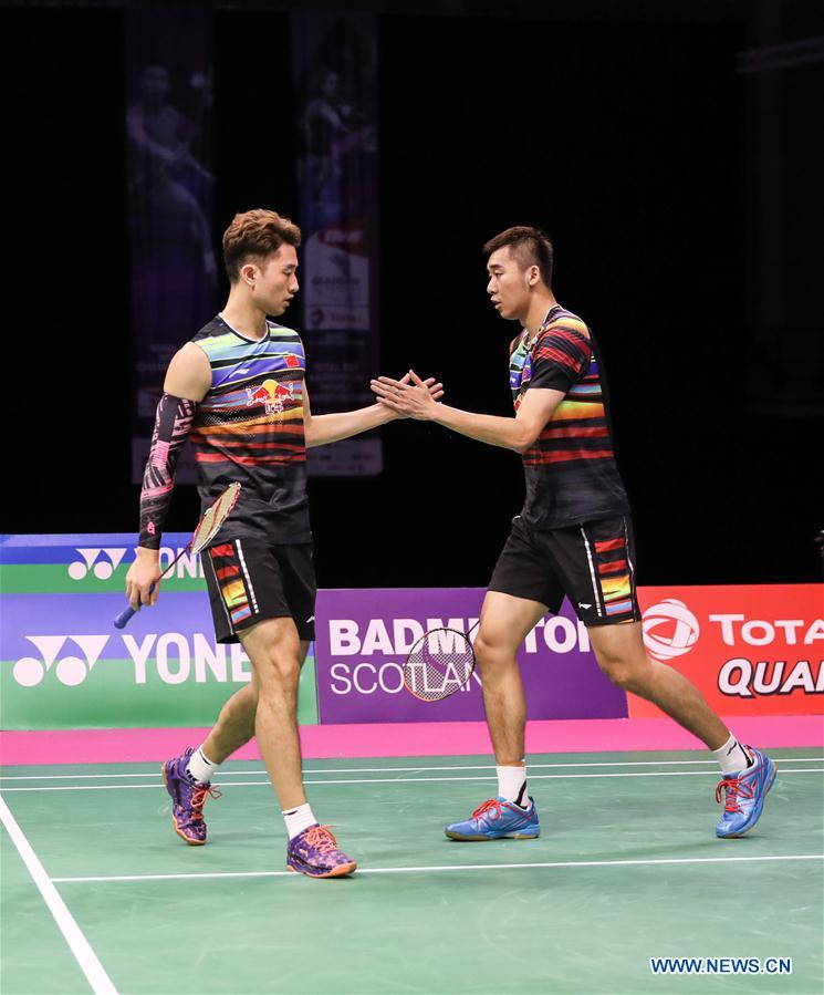 (SP)BRITAIN-GLASGOW-BADMINTON-WORLD CHAMPIONSHIPS-DAY 5