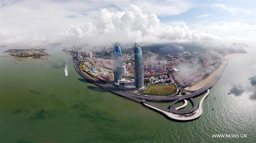 (XIAMEN SUMMIT)CHINA-FUJIAN-XIAMEN-AERIAL PHOTO (CN)