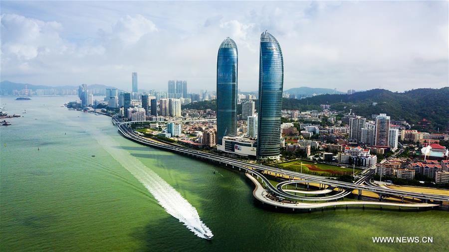 (XIAMEN SUMMIT)CHINA-FUJIAN-XIAMEN-AERIAL PHOTO (CN)