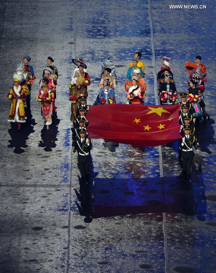 (SP)CHINA-TIANJIN-13TH CHINESE NATIONAL GAMES-OPENING CEREMONY (CN)