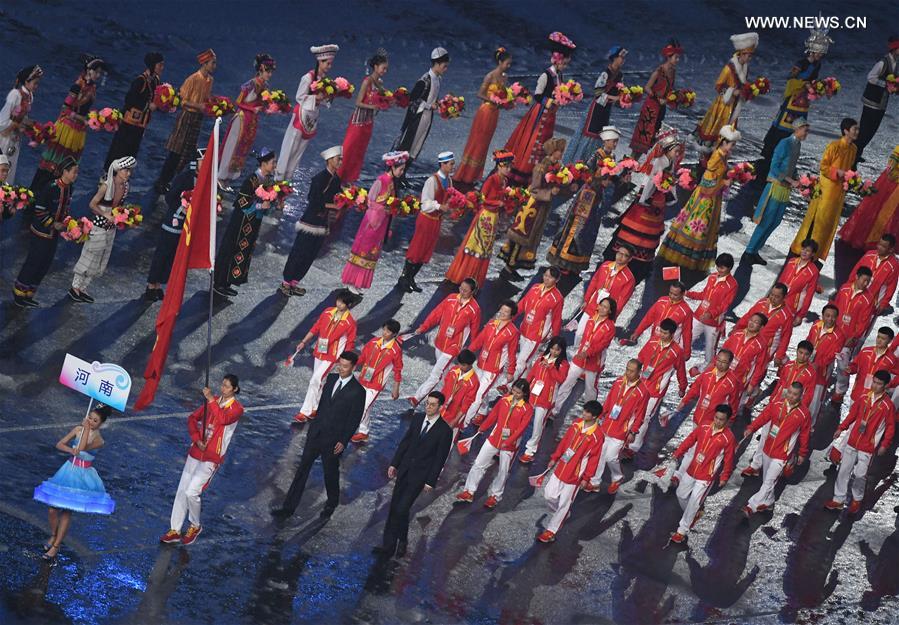 (SP)CHINA-TIANJIN-13TH CHINESE NATIONAL GAMES-OPENING CEREMONY (CN)