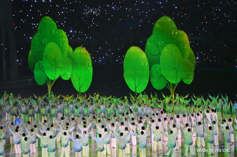 (SP)CHINA-TIANJIN-13TH CHINESE NATIONAL GAMES-OPENING CEREMONY (CN)