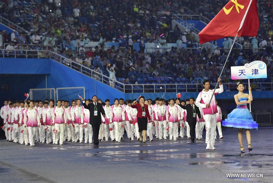 (SP)CHINA-TIANJIN-13TH CHINESE NATIONAL GAMES-OPENING CEREMONY (CN)