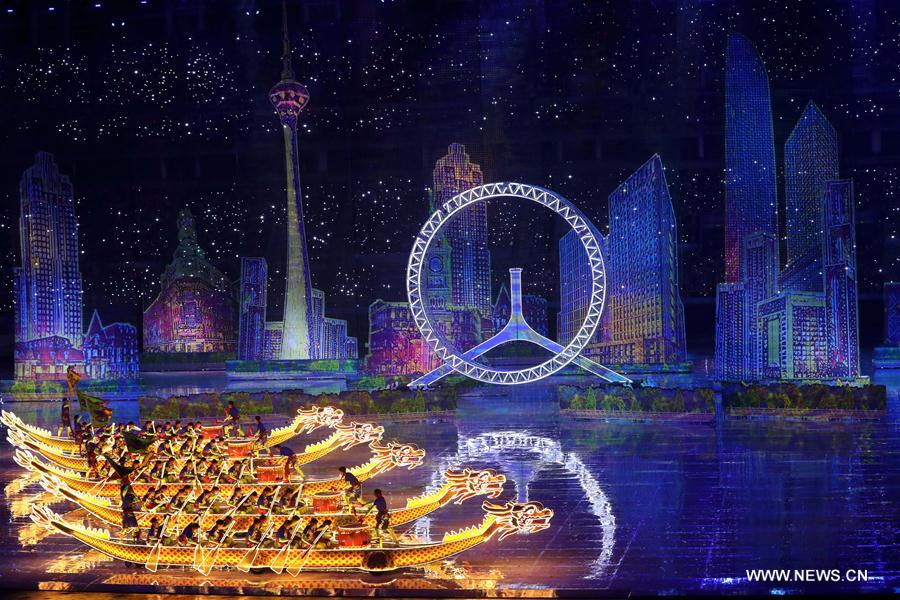 (SP)CHINA-TIANJIN-13TH CHINESE NATIONAL GAMES-OPENING CEREMONY (CN)