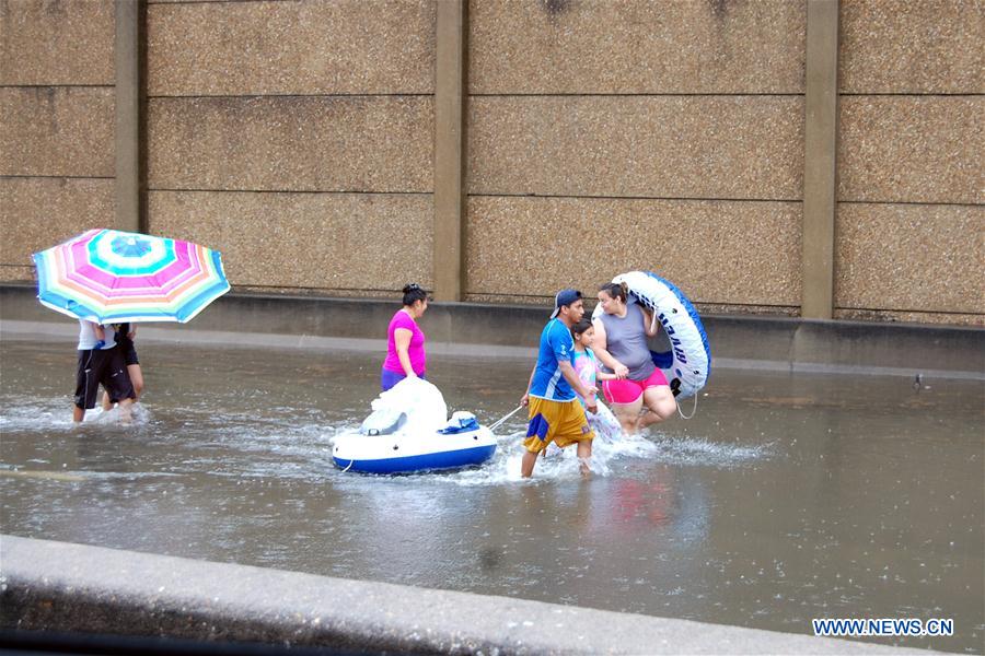 U.S.-TEXAS-HOUSTON-FLOOD