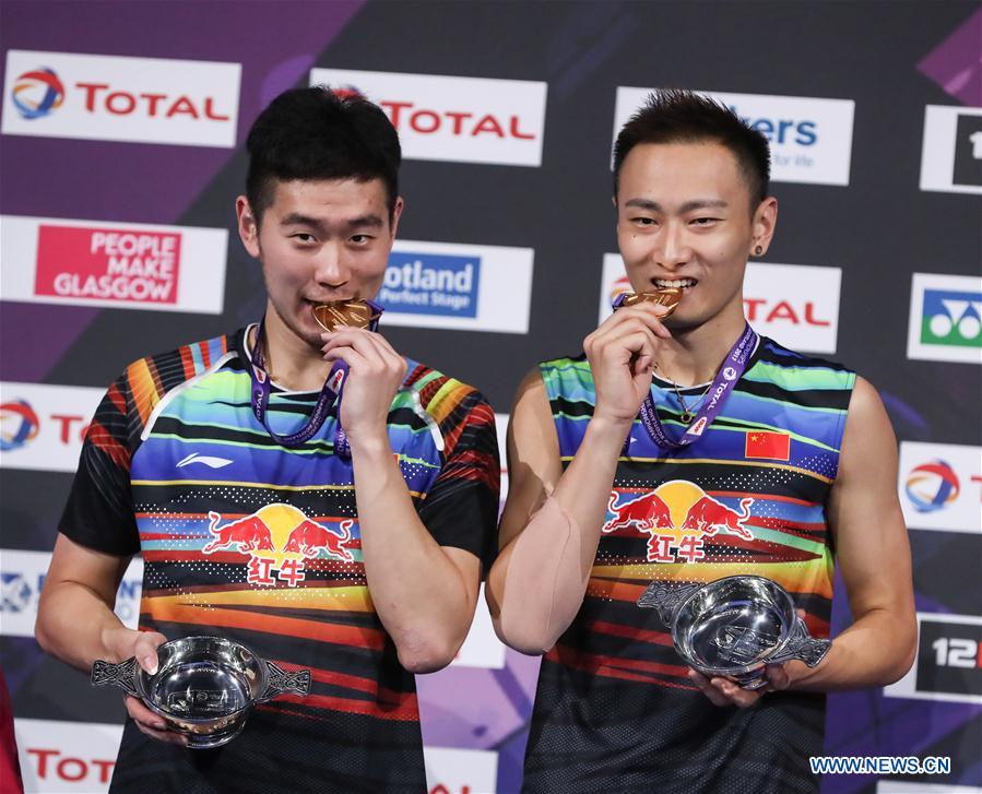 (SP)BRITAIN-GLASGOW-BADMINTON-BWF-WORLD CHAMPIONSHIPS-FINAL