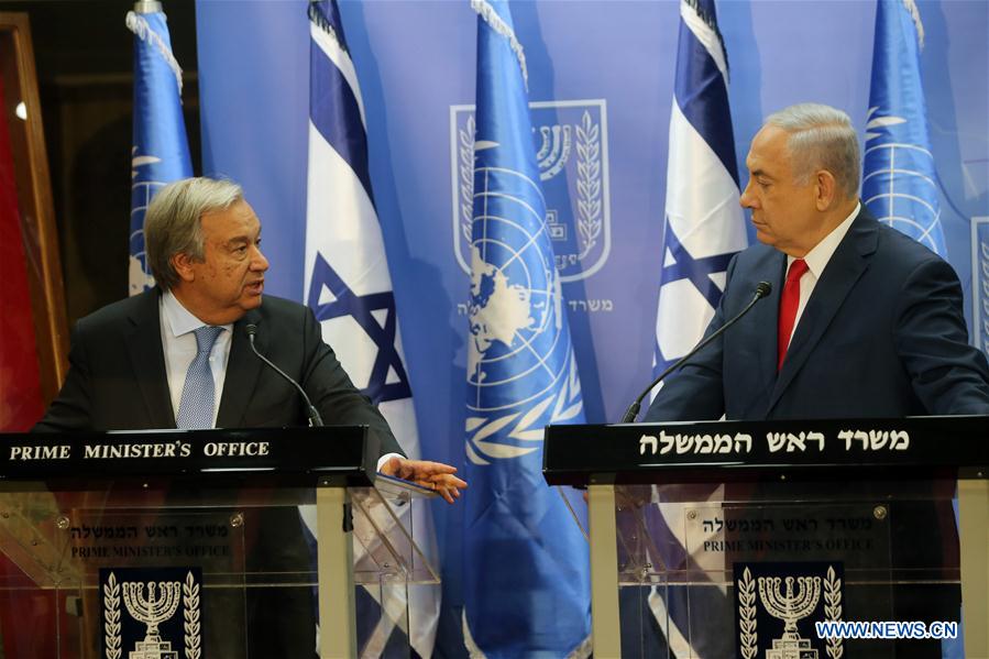 MIDEAST-JERUSALEM-UN-SECRETARY-GENERAL-VISIT