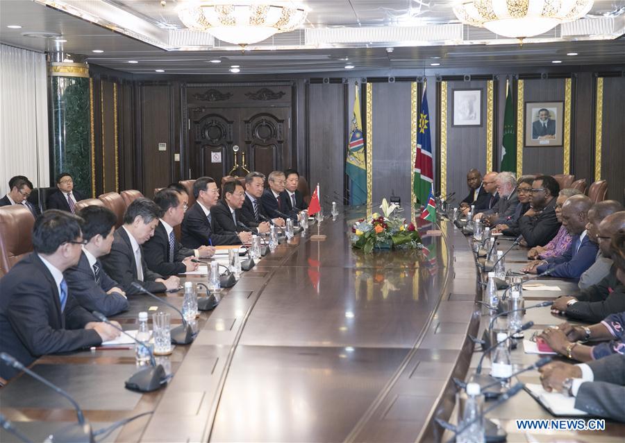 NAMIBIA-CHINA-VICE PREMIER-VISIT