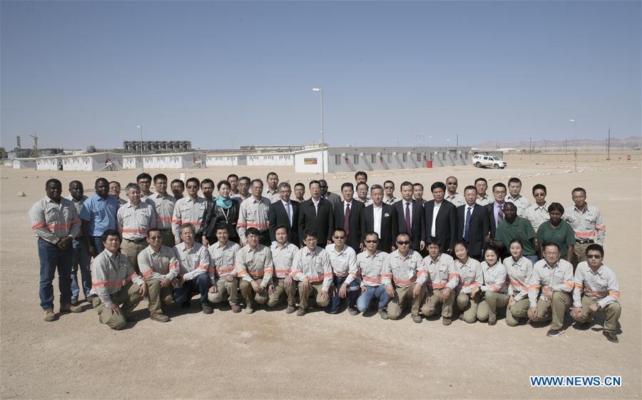 NAMIBIA-CHINA-VICE PREMIER-VISIT