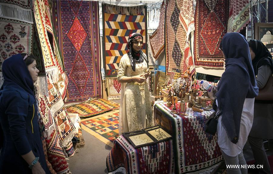 IRAN-TEHRAN-HANDICRAFT EXHIBITION
