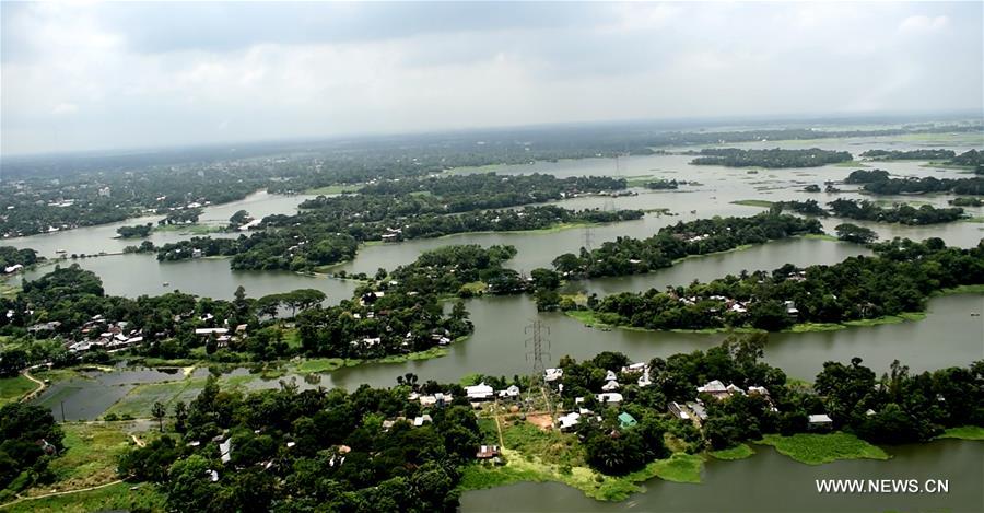 BANGLADESH-SIRAJGANJ-FLOOD
