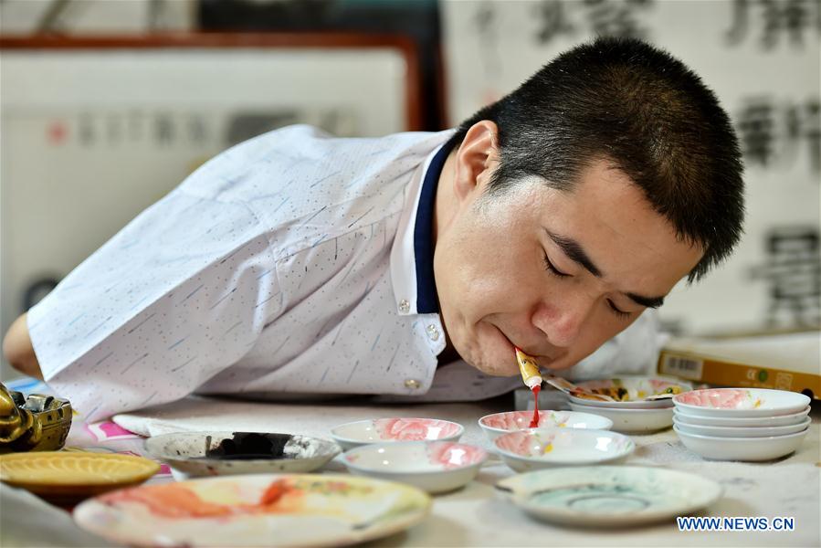 CHINA-SHANXI-YUNCHENG-DISABLED-ART(CN)