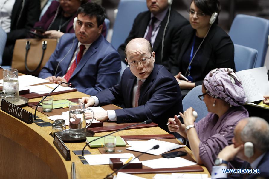 UN-SECURITY COUNCIL-OPEN DEBATE-PEACEKEEPING-CHINA-LIU JIEYI