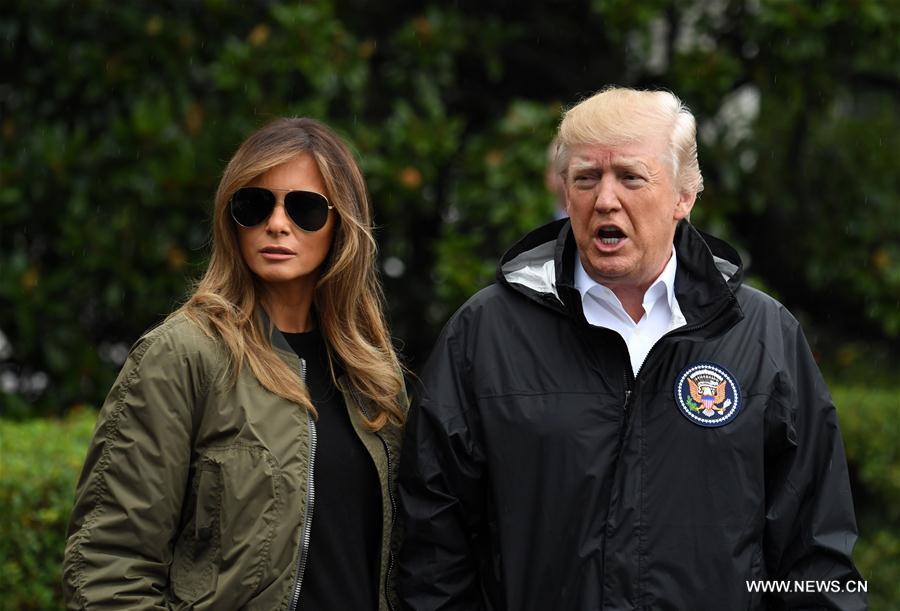 U.S.-WASHINGTON D.C.-TRUMP-HURRICANE