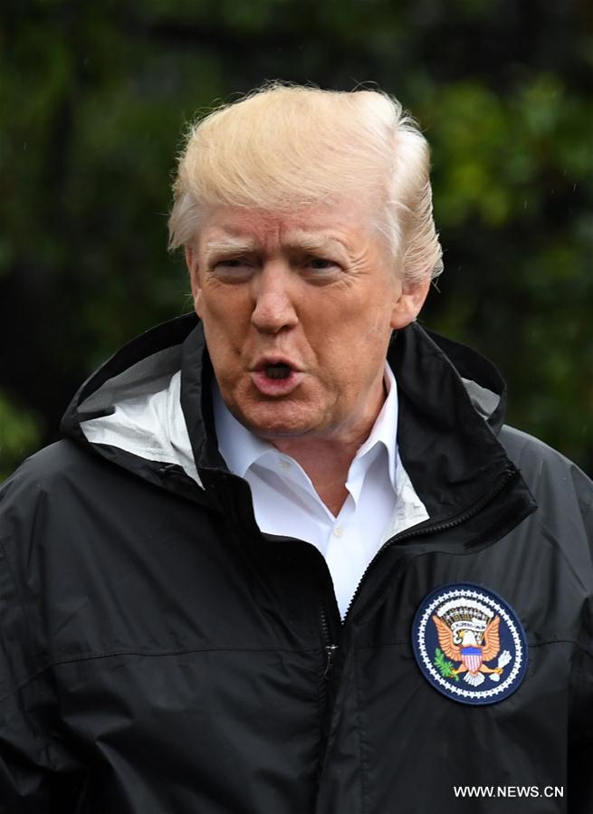 U.S.-WASHINGTON D.C.-TRUMP-HURRICANE