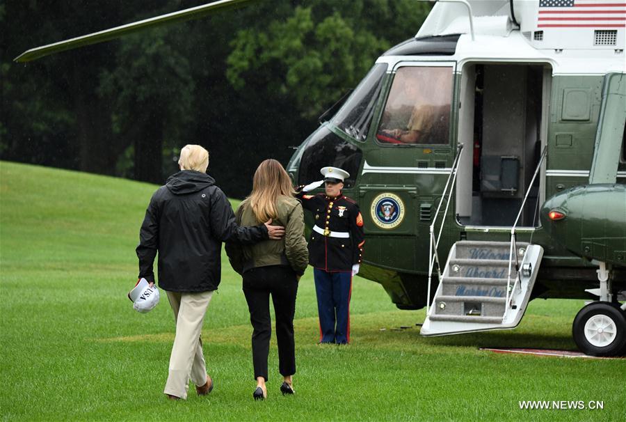 U.S.-WASHINGTON D.C.-TRUMP-HURRICANE