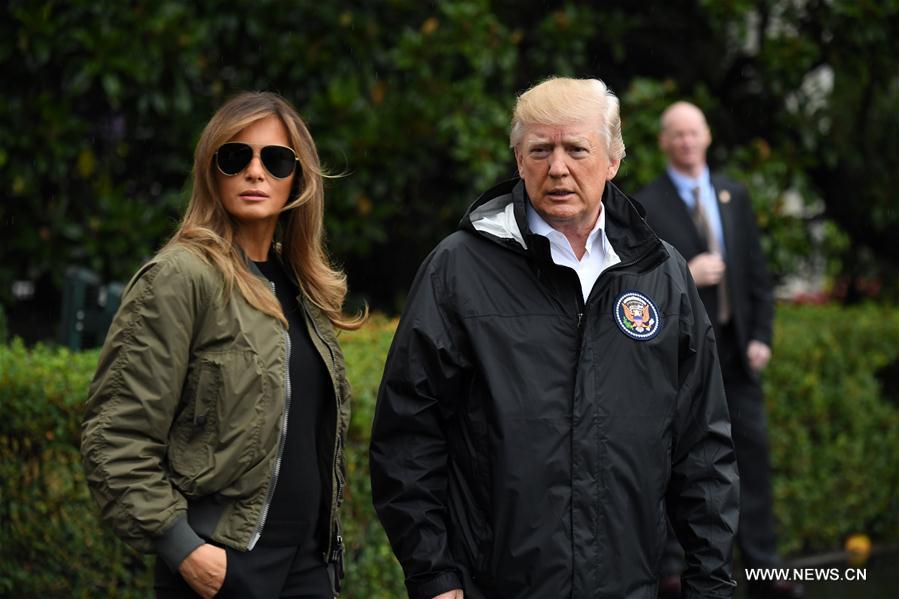 U.S.-WASHINGTON D.C.-TRUMP-HURRICANE