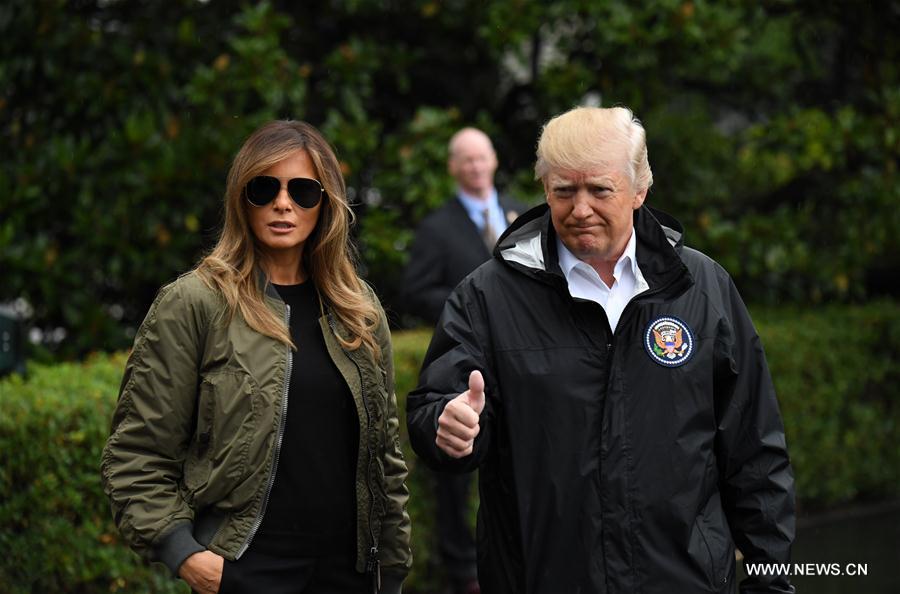 U.S.-WASHINGTON D.C.-TRUMP-HURRICANE