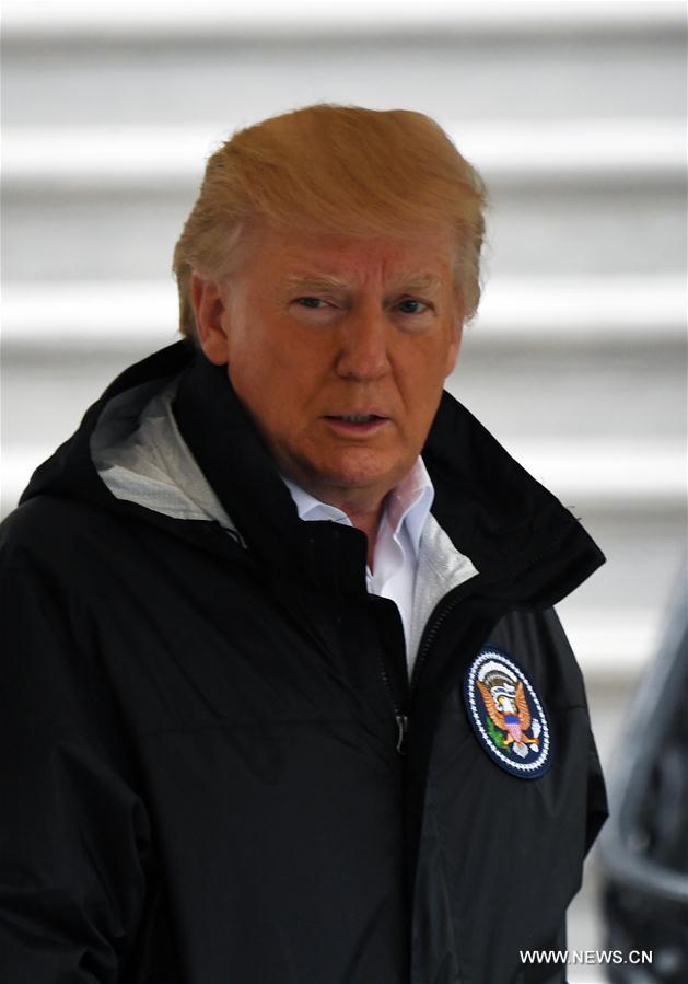 U.S.-WASHINGTON D.C.-TRUMP-HURRICANE