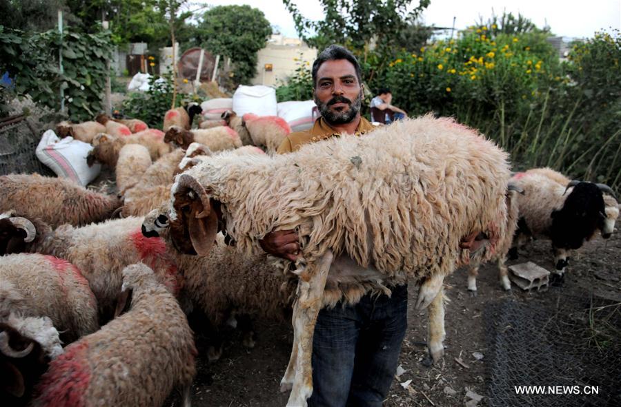 SYRIA-DAMASCUS-EID-AL-ADHA