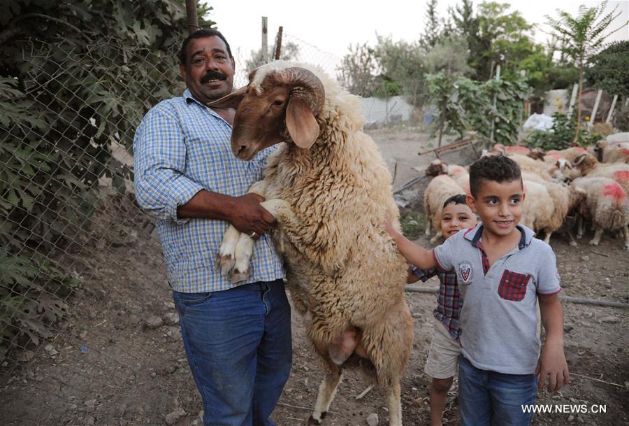 SYRIA-DAMASCUS-EID-AL-ADHA