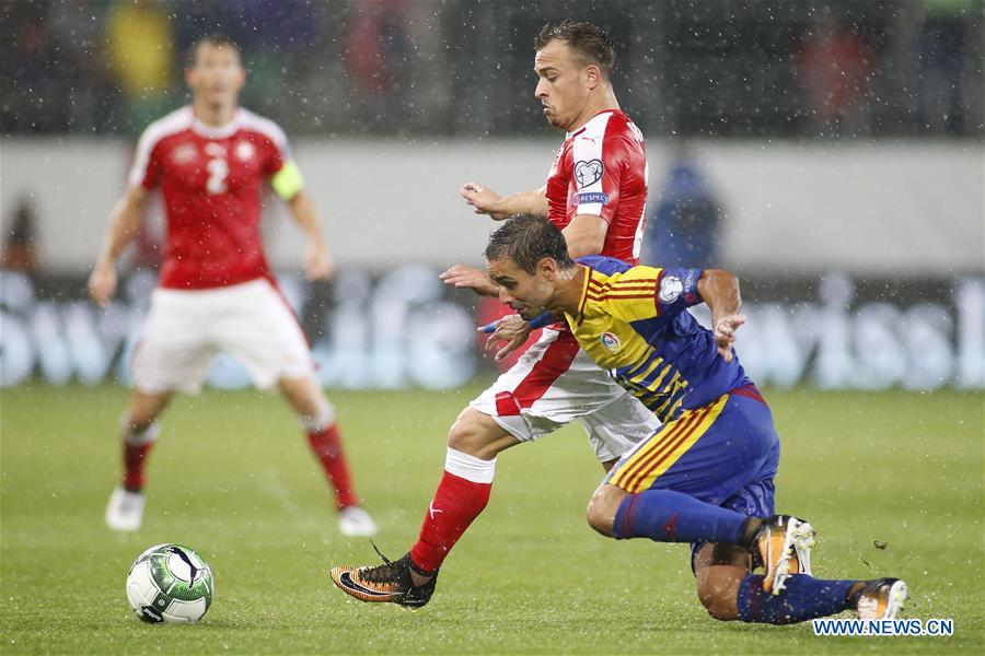 (SP)SWITZERLAND-ST. GALLEN-SOCCER-FIFA WORLD CUP 2018 QUALIFIERS