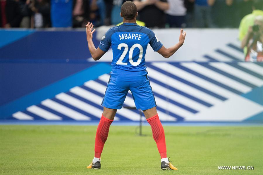 (SP)FRANCE-PARIS-2018 WORLD CUP EUROPEAN QUALIFIER-FRANCE VS NETHERLANDS