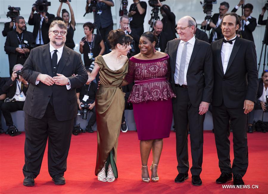 ITALY-VENICE-FILM FESTIVAL-"THE SHAPE OF WATER" PREMIERE 