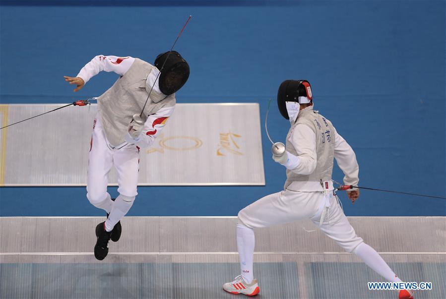 (SP)CHINA-TIANJIN-FENCING-13TH CHINESE NATIONAL GAMES (CN)