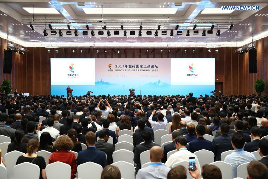(XIAMEN SUMMIT)CHINA-XIAMEN-BRICS-BUSINESS FORUM-OPEN (CN)