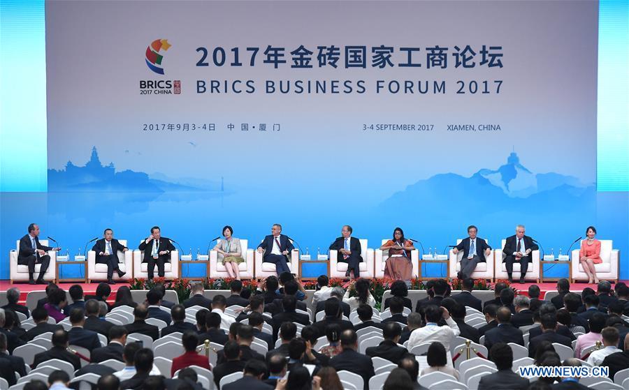 (XIAMEN SUMMIT)CHINA-XIAMEN-BRICS-BUSINESS FORUM-FINANCIAL COOPERATION AND DEVELOPMENT (CN)