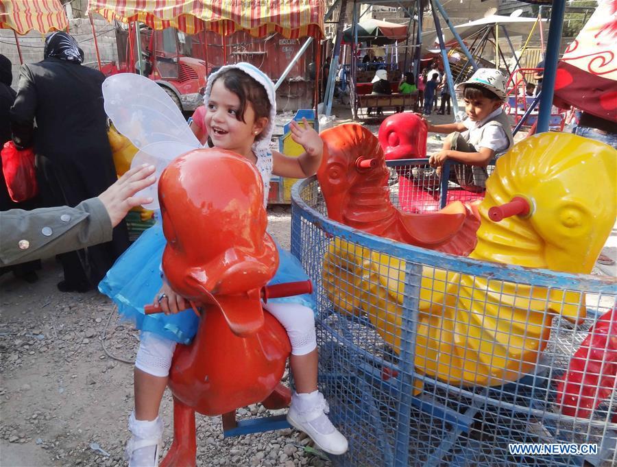 SYRIA-DAMASCUS-EID-AL ADHA-FESTIVAL
