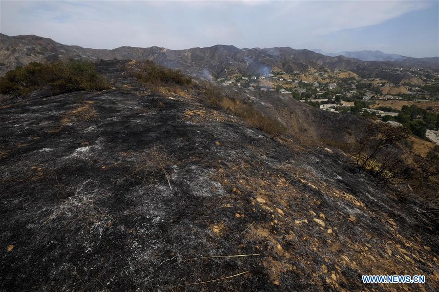 U.S.-CALIFORNIA-BRUSH FIRE