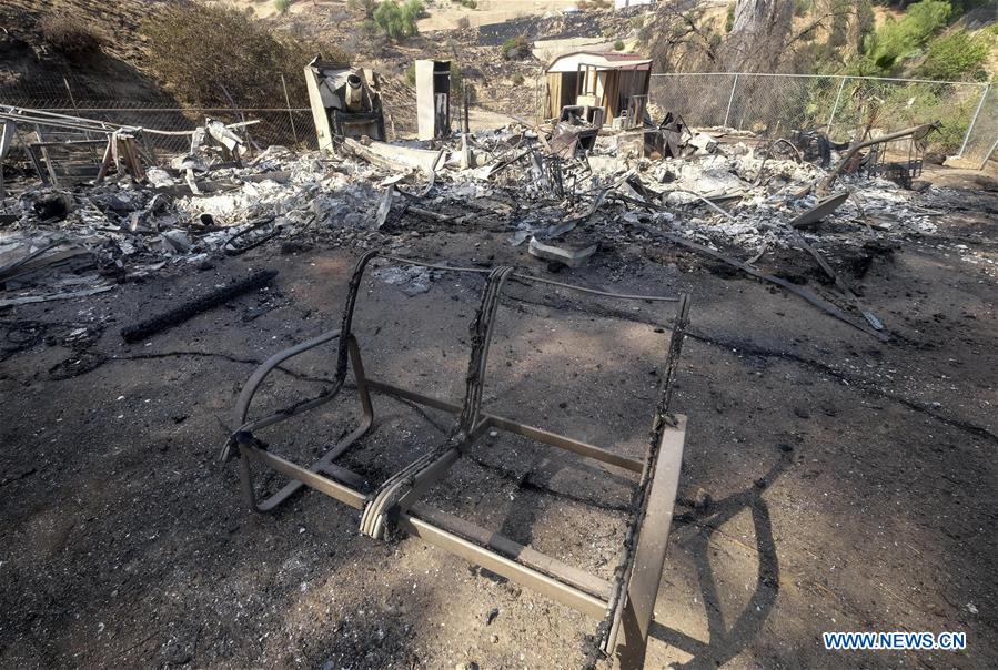 U.S.-CALIFORNIA-BRUSH FIRE