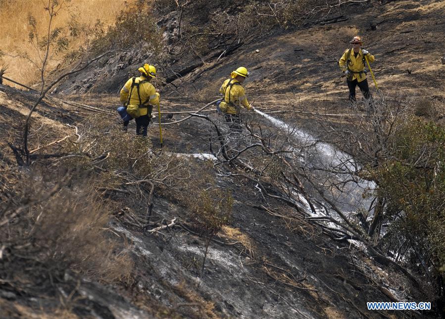 U.S.-CALIFORNIA-BRUSH FIRE