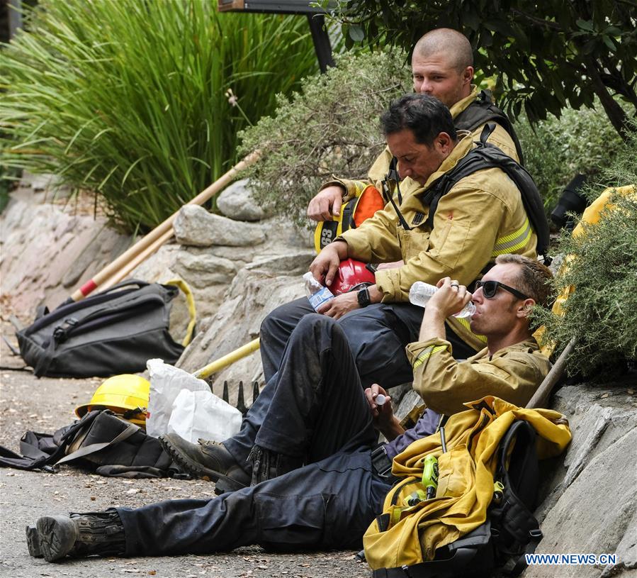 U.S.-CALIFORNIA-BRUSH FIRE