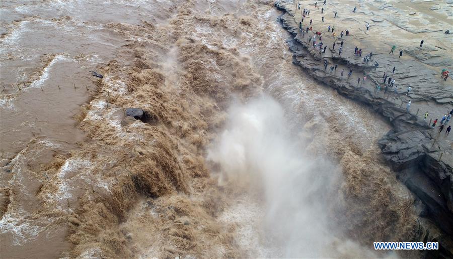 CHINA-SHAANXI-HUKOU WATERFALL (CN) 