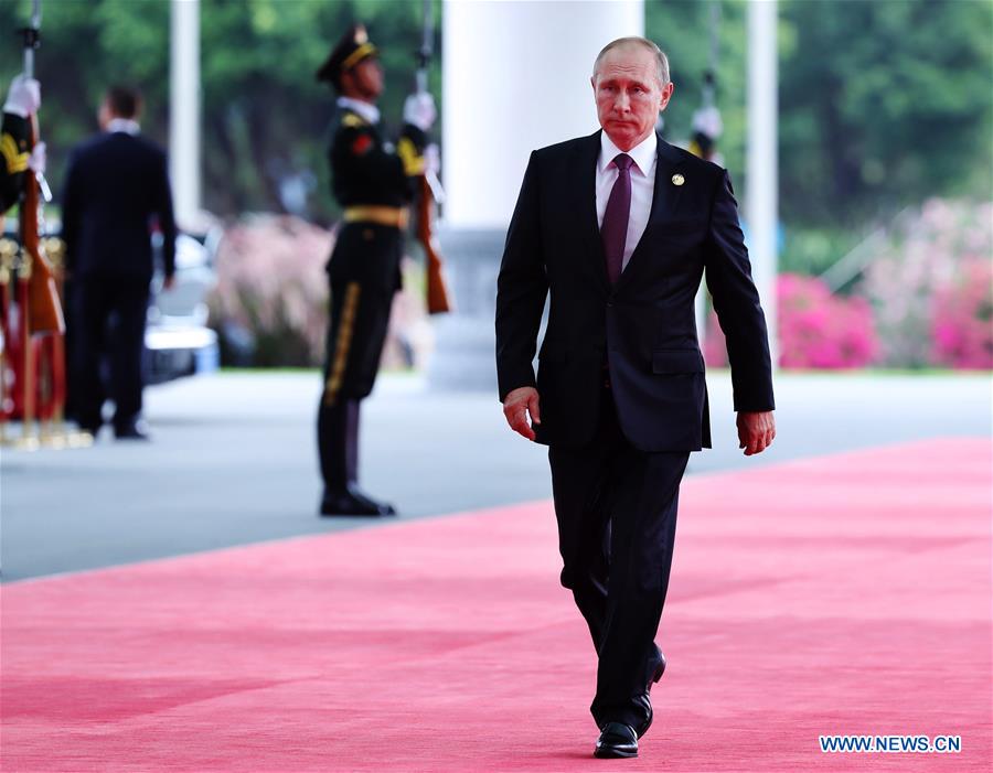 (XIAMEN SUMMIT)CHINA-XIAMEN-BRICS-RUSSIAN PRESIDENT-ARRIVAL (CN)