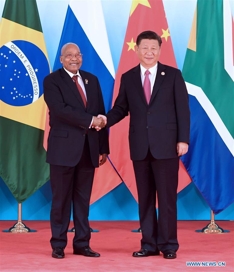 (XIAMEN SUMMIT)CHINA-XIAMEN-BRICS-XI JINPING-MEETING (CN)