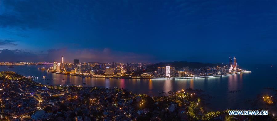 (XIAMEN SUMMIT)CHINA-XIAMEN-BRICS-NIGHT VIEW (CN)