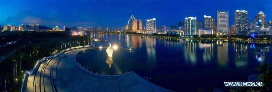 (XIAMEN SUMMIT)CHINA-XIAMEN-BRICS-NIGHT VIEW (CN)