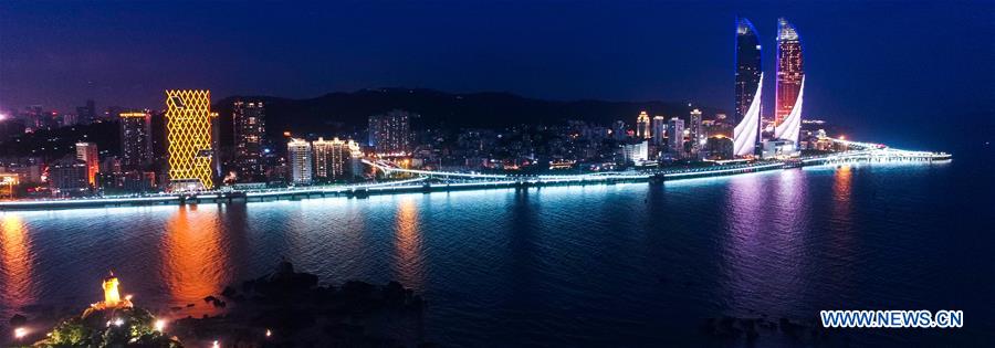 (XIAMEN SUMMIT)CHINA-XIAMEN-BRICS-NIGHT VIEW (CN)