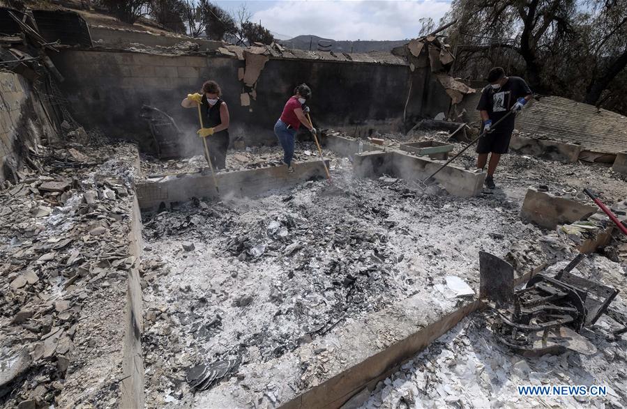 U.S.-LOS ANGELES-WILDFIRE