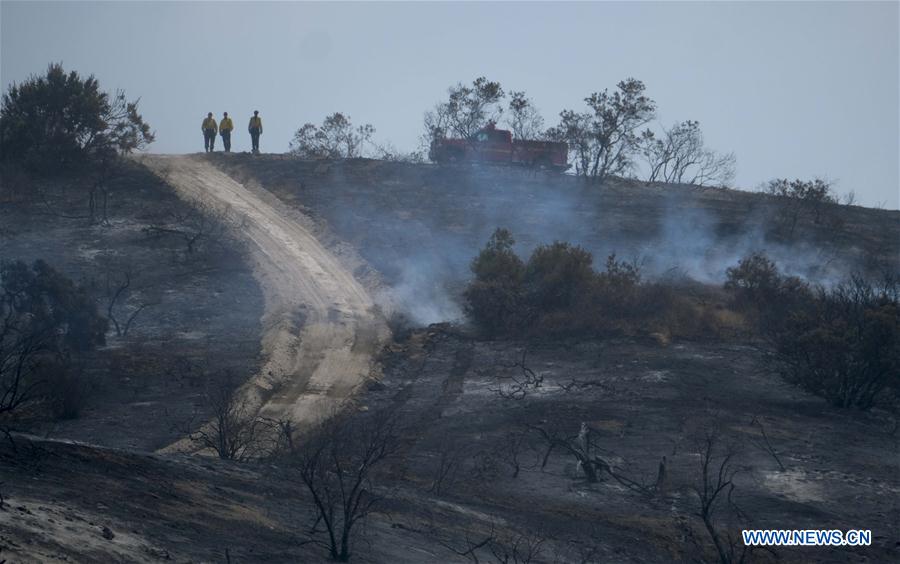 U.S.-LOS ANGELES-WILDFIRE